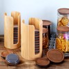 AFOROEOA 2 Pack Mason Jar Lid Organizer (Wide Mouth &