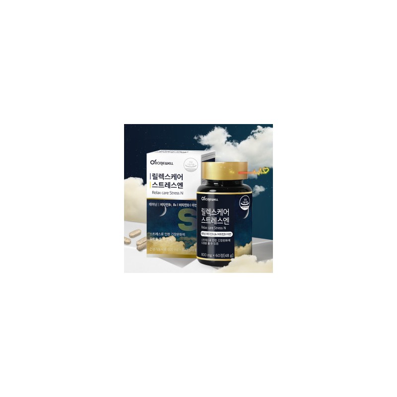 (Roniwell) Relax Care Stress N 60 tablets x 3 bottles