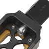 1 Pair Motorcycle Footpeg Left Right Anti Slip Universal Aluminum