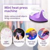 Honoson Mini Craft Iron Mini Heat Press Small Iron Portable