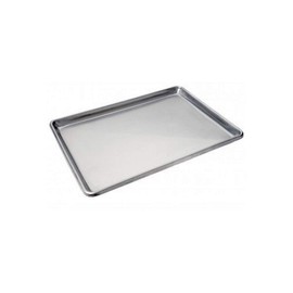 Focus Foodservice 901318SS Half Size Heavy Duty Stainless Steel Sheet Pan, 13" x 18" x 1", 20 Gauge Stainless Steel,