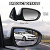 MOFOAP Passenger Side Mirror Compatible with 2011 2012 2013 Kia