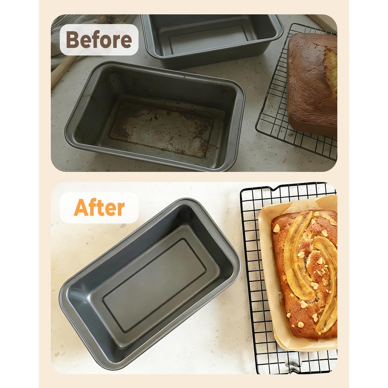 Bake Choice 100 Pcs Loaf Pan Liners for Baking Bread