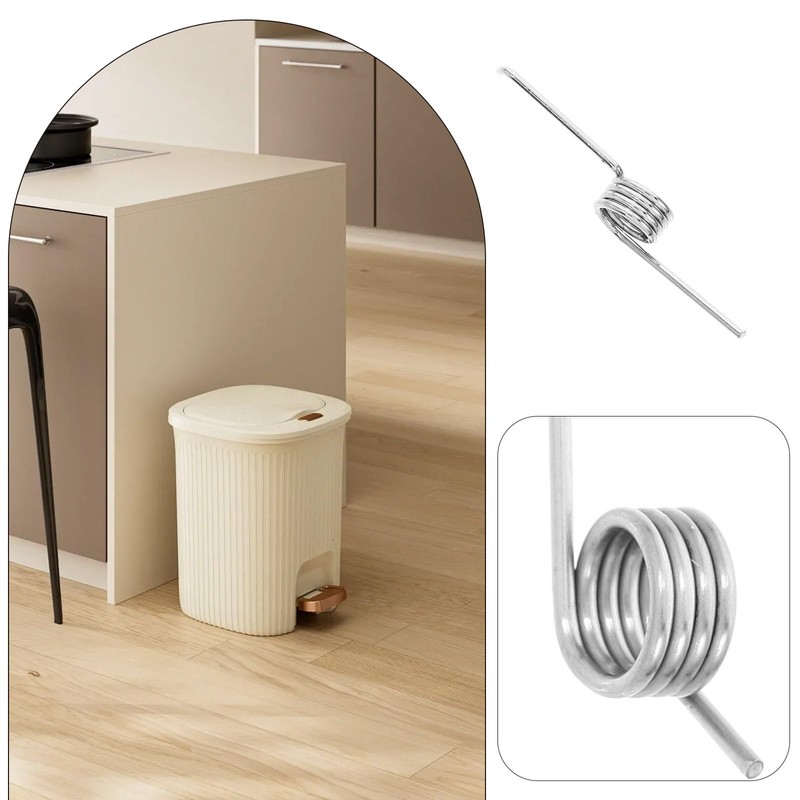 OUNONA 1 Set Trash Can Springs Garage Springs Swivel Springs