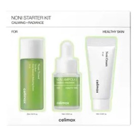 Celimax The Real Noni Starter Kit Calming-radiance 3piezas Todo Tipo De Piel Día/noche