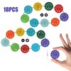 18Pcs Math Facts Fidget Spinners,Add Subtract Multiplication Division Maths Games,Learning