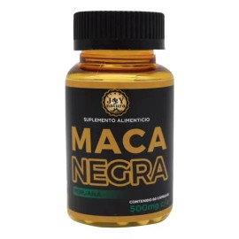 Maca Negra Cápsulas 500 mg 60 Porciones Suplemento Nutricional