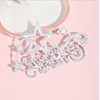 Labriciyon 1Pc Silver Star Cluster Edge Cutting Dies for Card