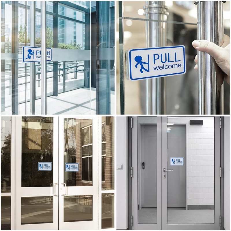 Push/Pull Plate, Door Sign, Door Sign, Guide Sign, Push Pull