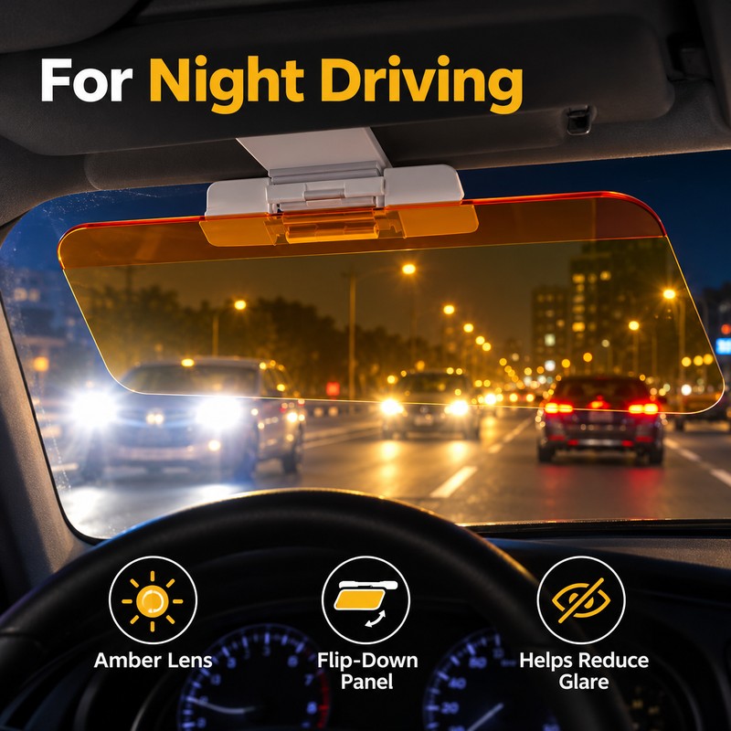 Car Sun Visor Extender for Day and Night Driving –