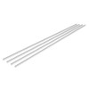 GUEEYUAW 4 Pcs Fully Threaded Rod M4 × 100mm/3.93" 304