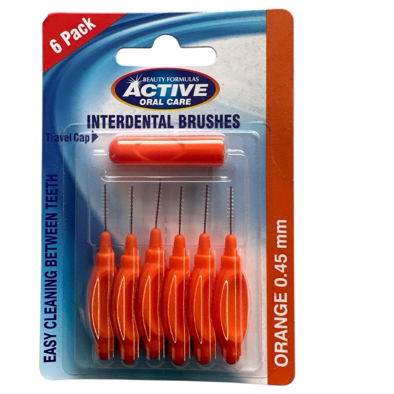 Quailitas Interdental Brush 0.45 mm 6pcs – 2 Packs of