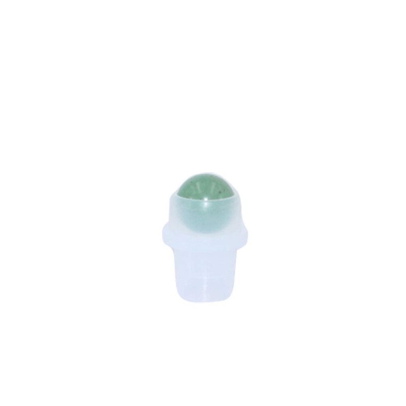 Furnido 10 Pack Natural Crystal Stones Roller Balls for Essential