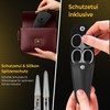 Sk Stahlwaren Scissors Set of 2 Cuticle Scissors Fine Curved