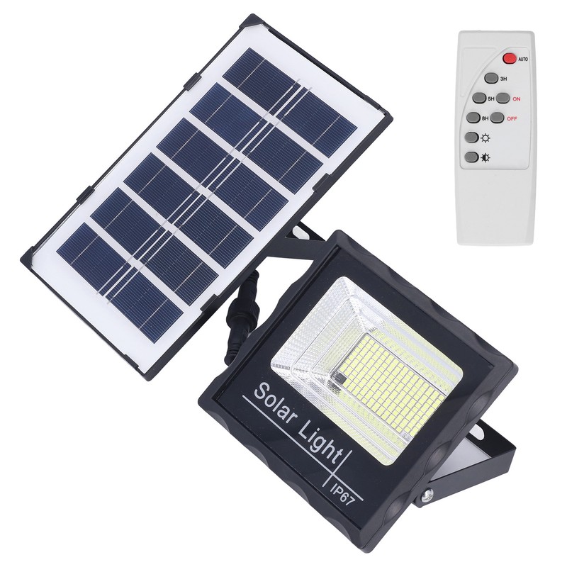 Solar Wall Lamp 100 LEDs High Brightness 50W Waterproof Outdoor