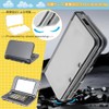 プロテクト New 3DSXL/LL用 保護ケース 1個セット 透明 保護シェル 上下セパレートタイプ プロテクトフレーム クリスタル