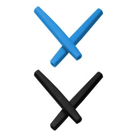 Mryok Almohadillas de repuesto para gafas de sol Oakley Probation - Opciones, azul cielo y negro, Talla unica