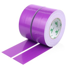 Heavy Duty Purple Duct Tape, Multi-Use Easy Tear Gaffer Waterproof Cloth Tape for Repairing, Maintenance and Industrial Use, 1.88 Inch x 32.8 Yards, 9 mil Thick, 2 Roll, BOMEI PACK