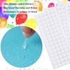 JANYUN 140 Pcs Double Sided Sticky Dots Removable Round Putty