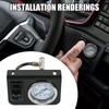 JDMSPEED in Cab Single Air Gauge Control Kit with Paddle