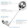 Stainless Steel Float Ball Valves - 1/2" NPT Male Thread