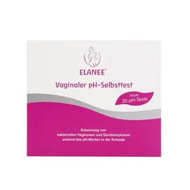 ELANEE Vaginal pH Self Test for Early Detection of Bacterial Infections and Pregnancy Care - Bladder Jump (Pack of 20) (736-00)