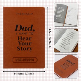 Dad, I Want to Hear Your Story, A Father’s Guided Journal to Share His Life & His Love