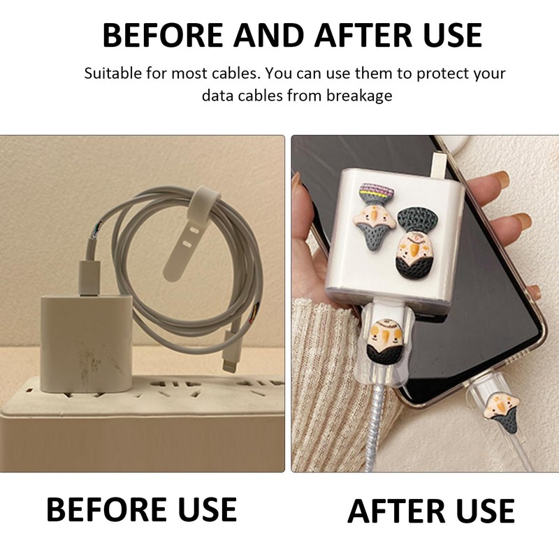 2 Pieces 2.8 Meters Long Data Cable Protective Sleeves, Data