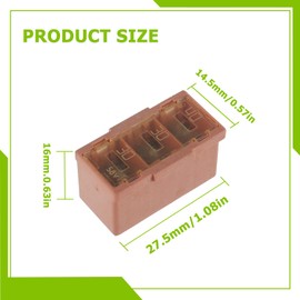 EPLZON 40A 30A 30A Fusible Link 24370-C991B 90982-08299 Slotted Automotive MCASE Shaped Cartridge Fuse Kit(Pack of 2pcs)