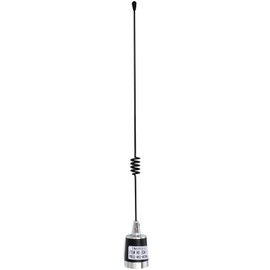 TWAYRDIO 17.7" GMRS Radio Antenna with NMO Connector, 462-467MHz GMRS Antenna for Motorola Midland Retevis Baofeng Mobile Transceiver, Requires NMO Mount