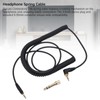 Generic Headphone Spring Sound Cable, Extendable Coiled Cord with Locking