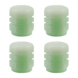 Biqing Fluorescent Tire Valve Cap, Universal Car Tire Valve Cap Glow, 4PCS Lighting Fixture Bulb Stem Cap Dust Cap General Car Truck Bike SUV and Bicycle Glow