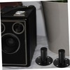 CAXUSD 2pcs Speaker Bracket Support Stand Aluminum Alloy Base for