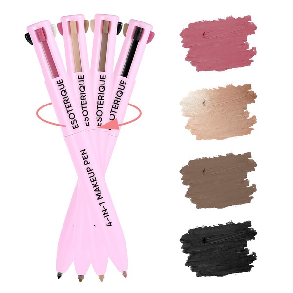ESOTERIQUE ESOTERIQUE 4 in 1 Makeup Pen, Eyeliner, Lip Liner,