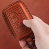 Tukellen - Funda de piel para llavero Jeep compatible con