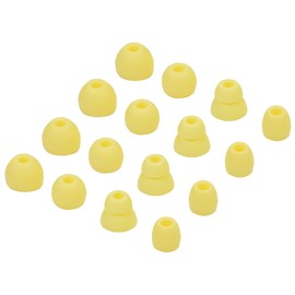 Replacement Silicone Eartips Earbuds Buds Set for Powerbeats Pro Wireless Earphone Headphones,8 Pairs (Yellow)