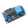 YTgilo 2PCS 5V Micro USB Timing Relay DC6-30V with Digital