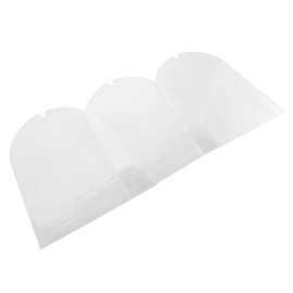 HONMEET 3 Pcs Clear Doll Rainproof Shields Dust Protectors for Collectibles Easy to Use Maintain PVC Covers Versatile Storage for Dolls Figures Organizer