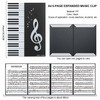 Sonwaha Music Folder for Sheet Music, 40 Pages + 6