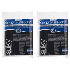 Sulky Fabri-Solvy stabilizer, 20" x 36", White (Two Pack)