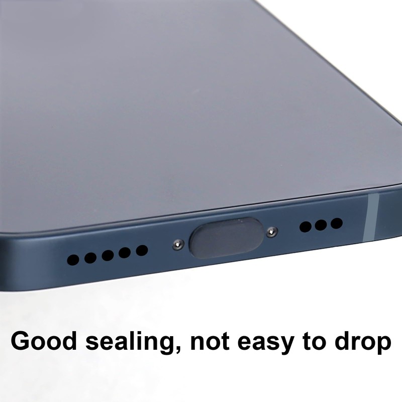 RUCUDIM USB C Dust Cover, 6 Pieces, Type C Dust