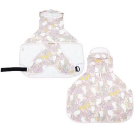 ExploreU Dog Raincoat, Adjustable Water Proof Pet Clothes with Clear Hooded, Waterproof Lightweight Pet Rain Jacket Phocho Hoodie (Pink, Large)