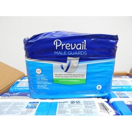 Prevail PV-811 Prevail for Men Light to Maximum Absorbency Male Guards (Pack of 14)