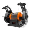 WEN BG4260 2.1-Amp 6-Inch Single Speed Bench Grinder, Orange,black
