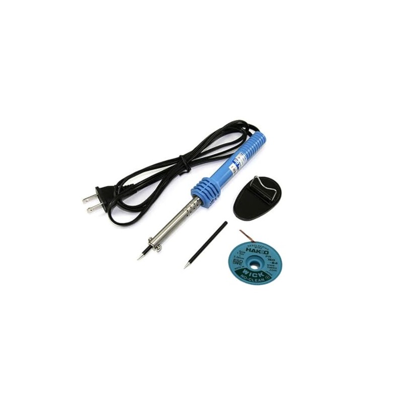 Hakko 508-1/P Solder Iron, Lightweight, 40W, Blue