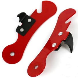 2 Pcs Can Opener Manual, Portable Bottle Opener Multifunctional Camping Can Opener Beer Bottle Opener Home Practical Cooking Tools Jar Opener Jar Opener