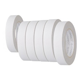 Q-Connect Q-Connect Clear Double-Sided Tape, 25 mm KF02221 - Pack of 6