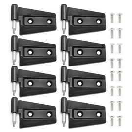 Saihisday 8Pcs Car Door Hinges Replacement for Jeep Wrangler JLU Unlimited 4-Door 2018 2019 2020 2021 2022 2023 2024 Replacement for Gladiator JT 2018 2019 2020 2021 2022 2023 2024