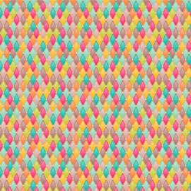 Windowpix 36 x 36 Whimsical Harlequin Stained Glass Design Window Film Reusable Static Cling Windowfilm UV Filtering Energy Saving