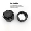 Cue Chalk Box Holder Aluminium Alloy Octagonal Universal Billiard Chalk